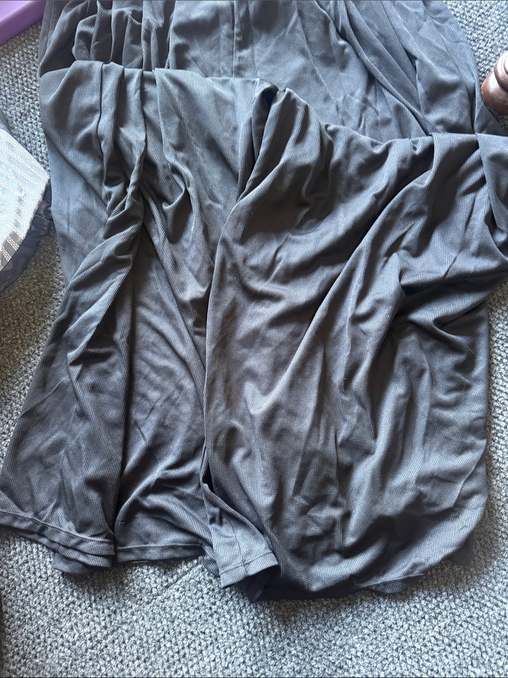 Halara nWT XL Black Wrap-front jumpsuit - Picture 2 of 3